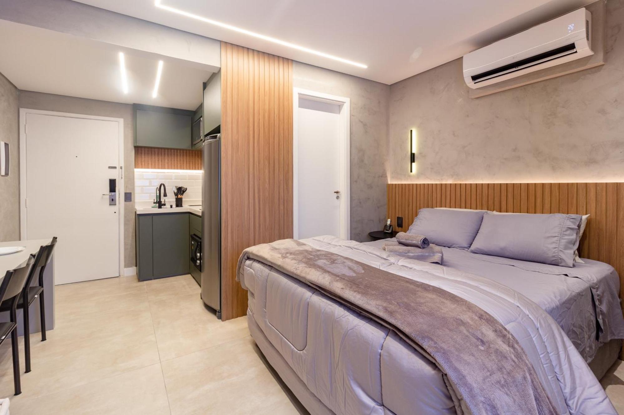 Moema 1 Dormitorio 1Vaga C/Servicos São Paulo Kültér fotó