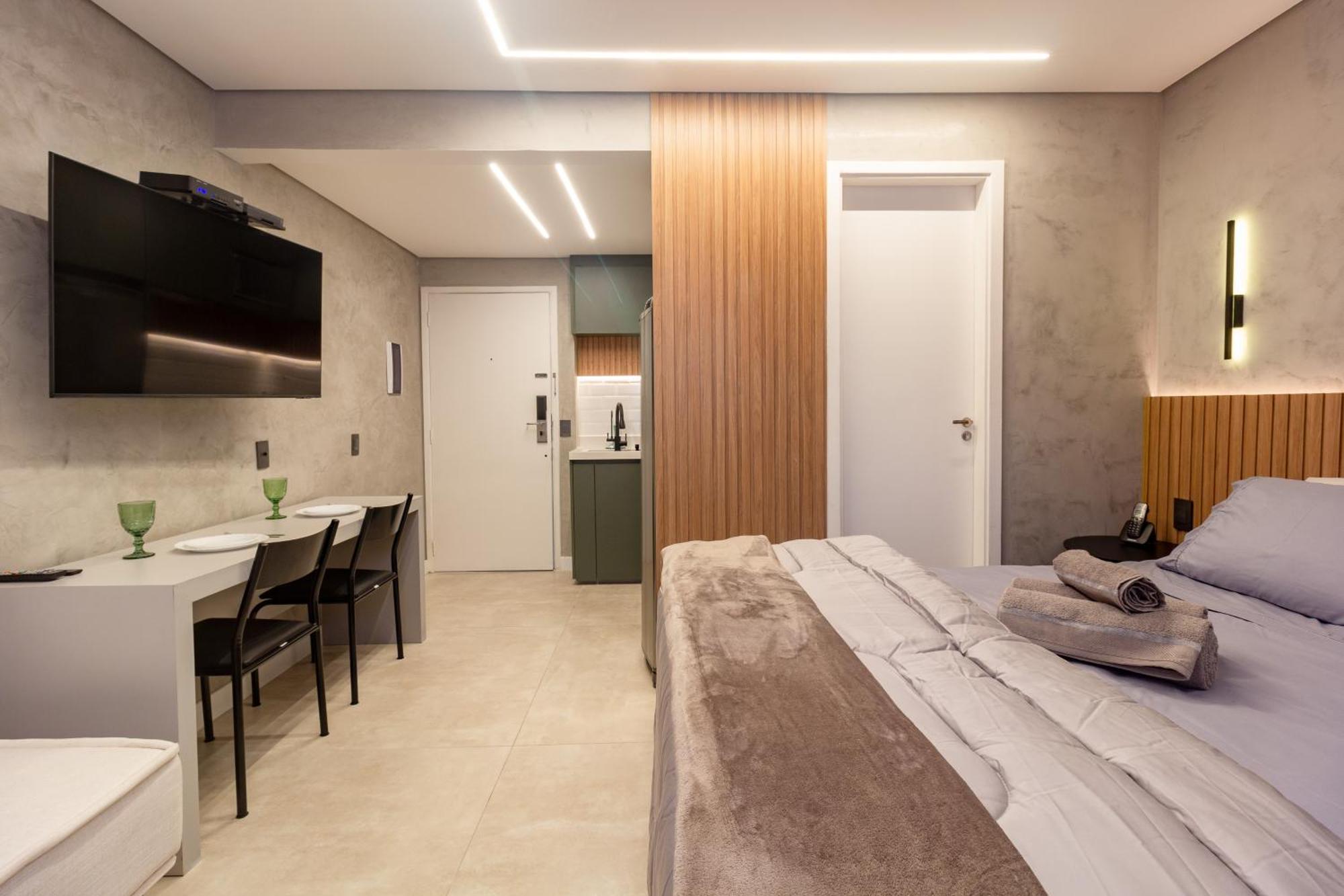 Moema 1 Dormitorio 1Vaga C/Servicos São Paulo Kültér fotó